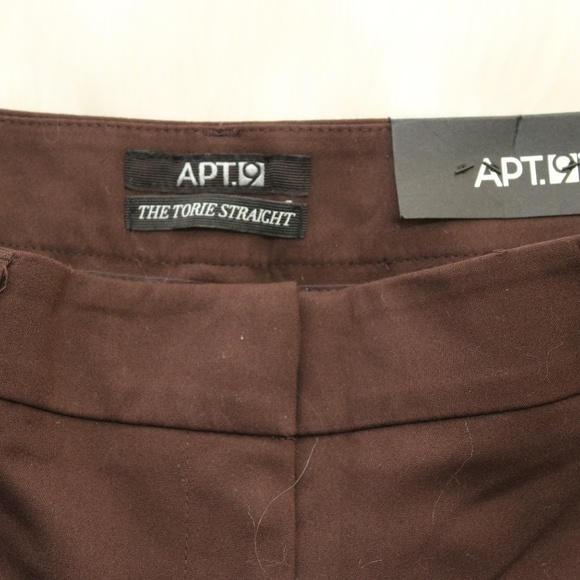 APT 9 Straight Mid Rise Pants size 16 - Picture 3 of 4